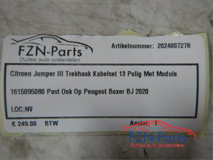 Citroen Jumper III Trekhaak kabelset 13 polig met module