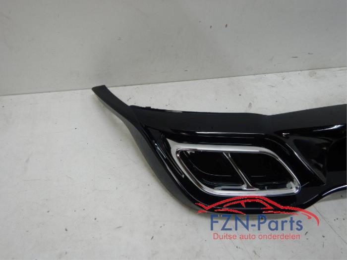 VW Golf 8 R-Line Diffuser Onderlip Hoogglans Zwart