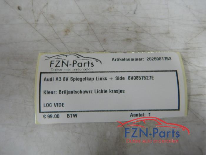 Audi A3 8V Spiegelkap Links + side assist