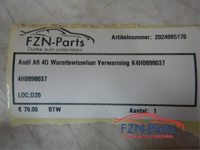 Warmtewisselaar Audi A6 (22742010)