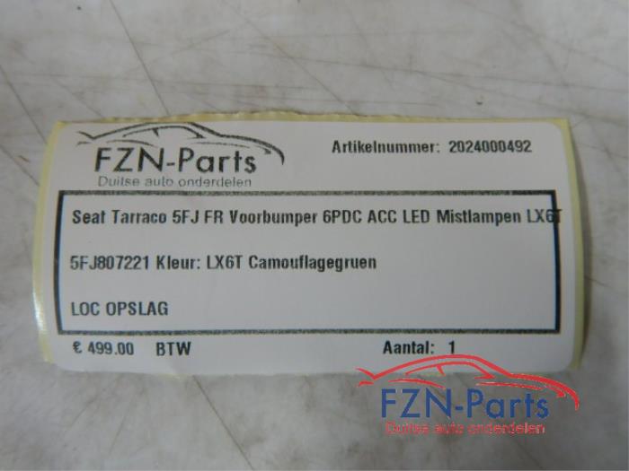 Voorbumper Seat Tarraco (22721710)