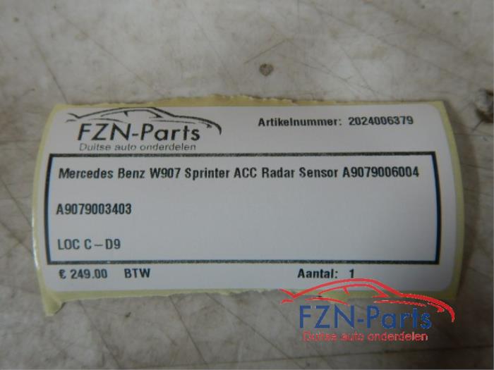 Radar sensor Mercedes Sprinter (22745517)