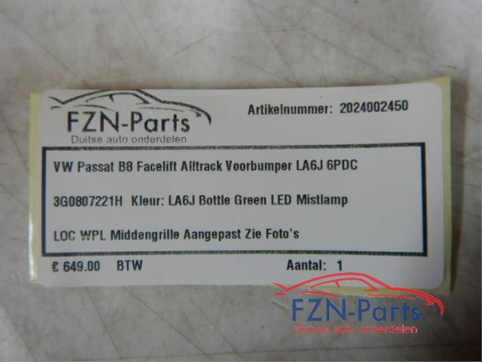 Voorbumper Volkswagen Passat (22722309)