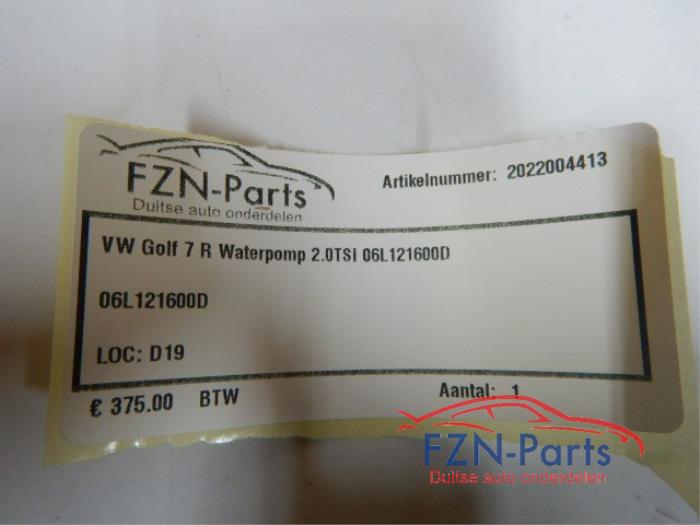 VW Golf 7 R Waterpomp 2.0TSI