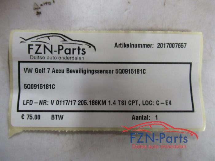 Accu sensor Volkswagen Golf (22744151)