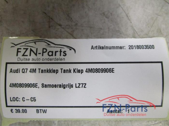 Tank Klep Audi Q7 (22728320)