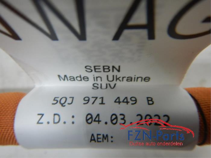 HV kabel (hoog voltage) Volkswagen Tiguan (22744517)