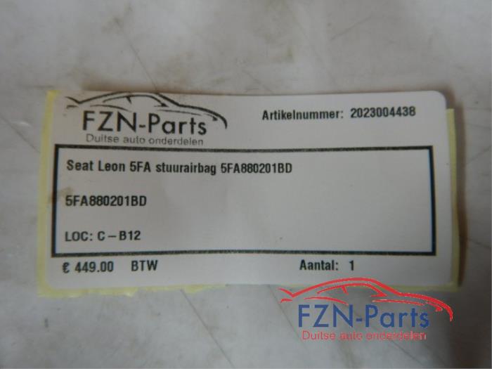 Seat Leon 5FA Stuurairbag