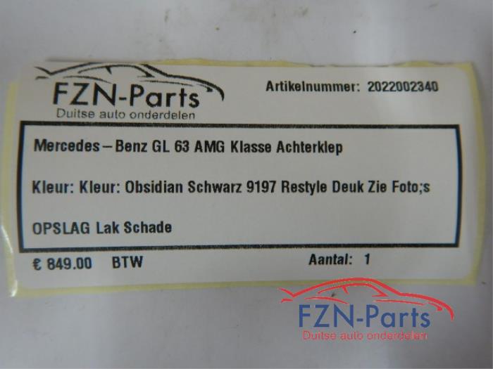 Achterklep Mercedes Diversen (22724432)