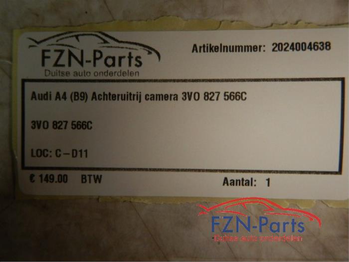 Audi A4 8W B9 Achteruitrijcamera