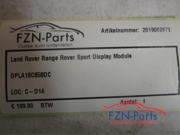 Land Rover Range Rover Sport Display Module