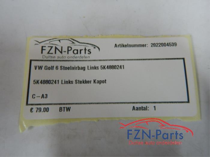 Airbag stoel (zitplaats) Volkswagen Golf (22730679)