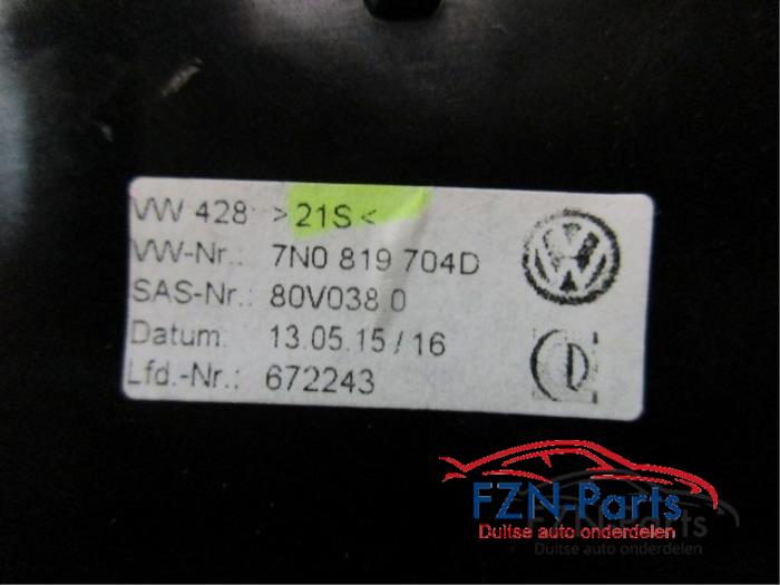 Luchtrooster Dashboard Volkswagen Sharan (22735973)