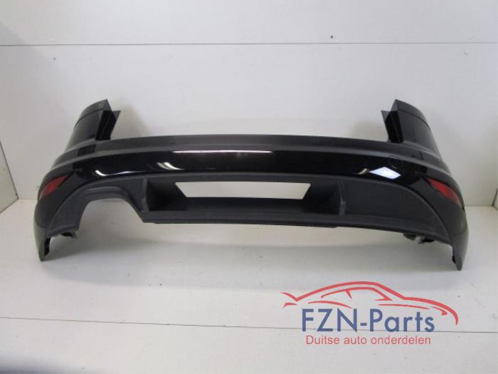 VW Touran 5TA Achterbumper 6PDC LC9X Deep Black Pearl
