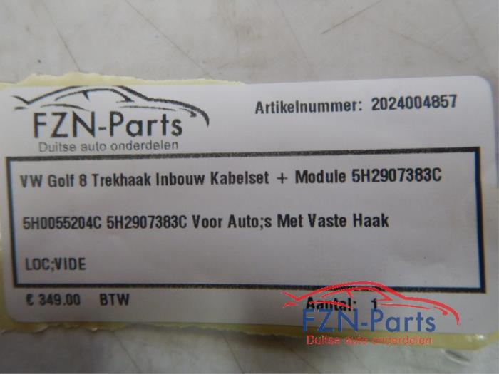 VW Golf 8 5H Trekhaak Inbouw Kabelset + Module