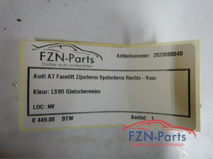 Scherm rechts-voor Audi A7 (22724078)