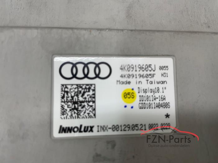 Audi A6 4K C8 Display Scherm Navigatie