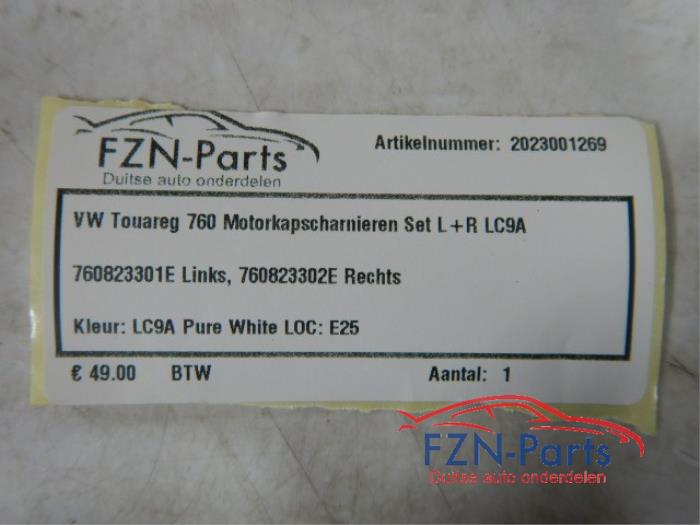 Motorkap Scharnier Volkswagen Touareg (22744574)