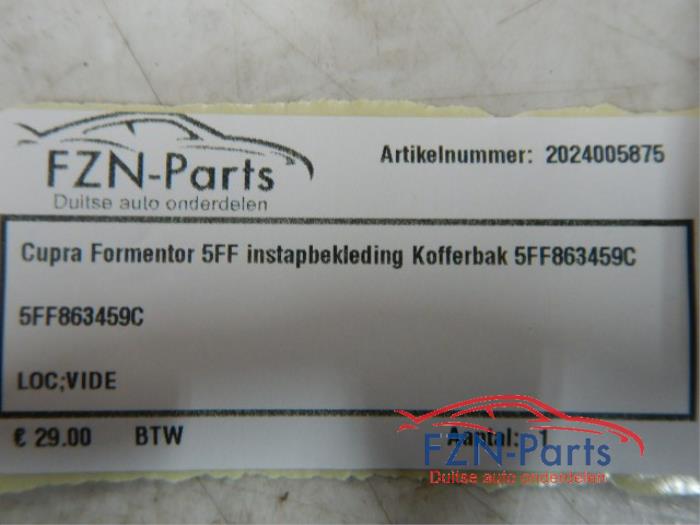 Bekleding bagageruimte Cupra Formentor (22741661)