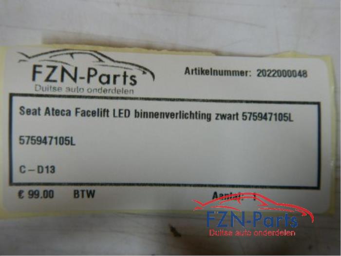 Binnenverlichting voor Seat Ateca (22744269)
