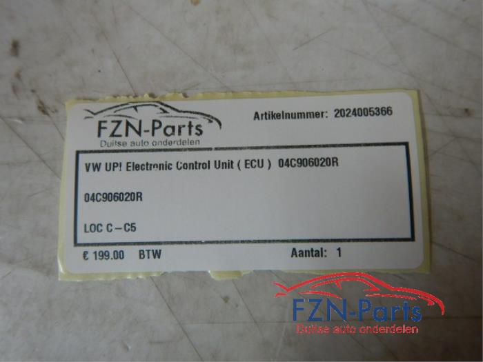 VW UP! Electronic Control Unit (ECU)