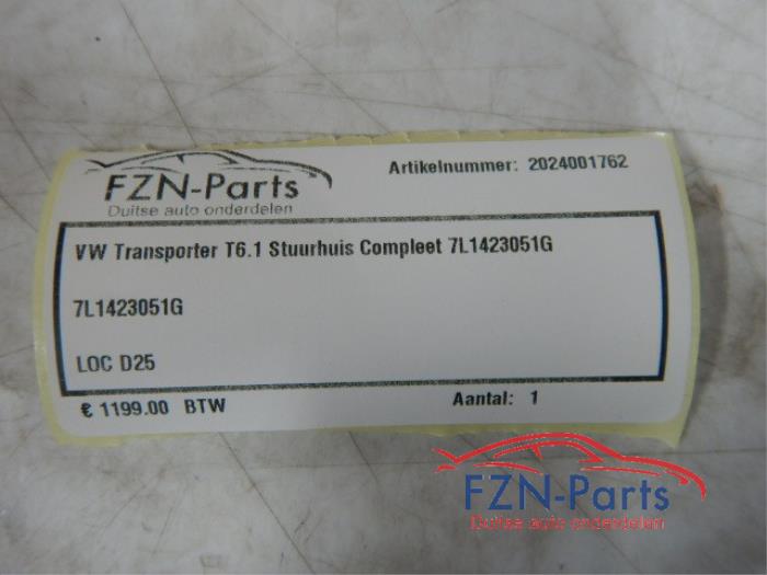 VW Transporter T6.1 Stuurhuis Compleet