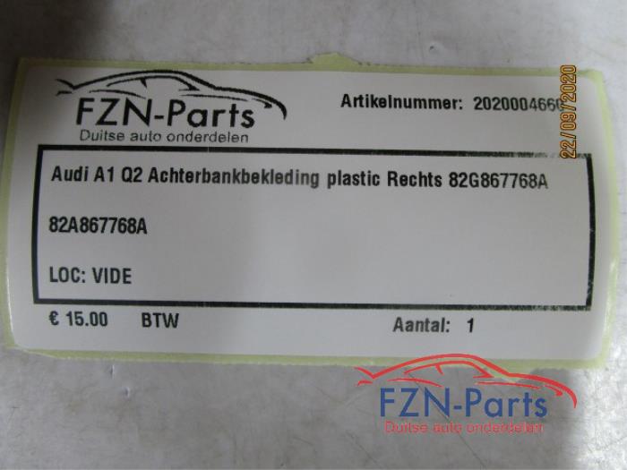 Zijpaneel Bekleding rechts-achter Audi Q2 (22741814)