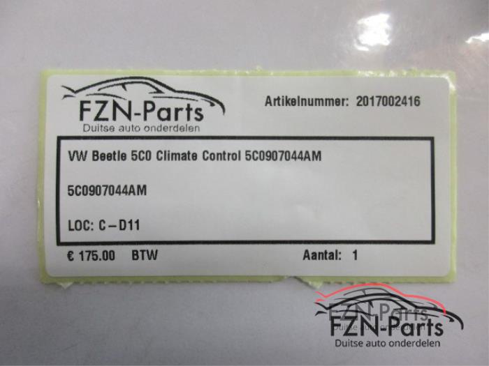 Climatronic Paneel Volkswagen Beetle (22739222)