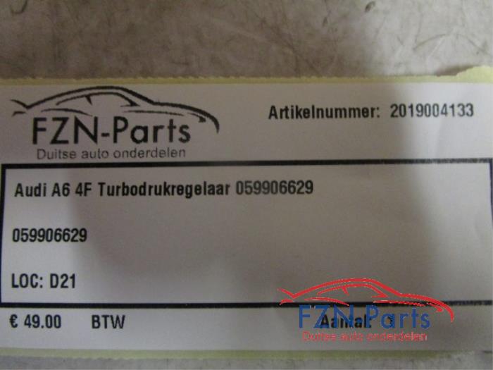 Turbodrukregelaar Audi A6 (22742290)