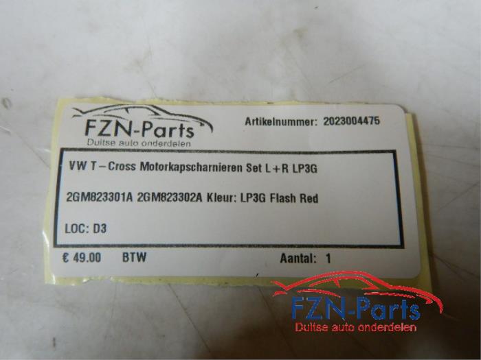 Motorkap Scharnier Volkswagen T-Cross (22738824)