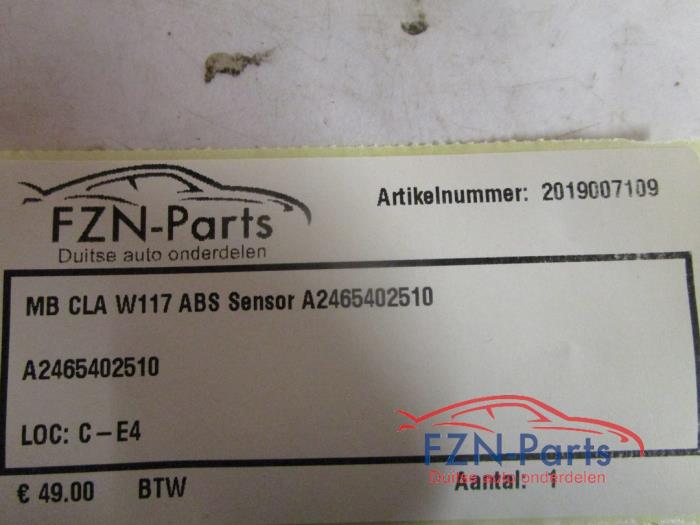 ABS Sensor Mercedes CLA (22729495)