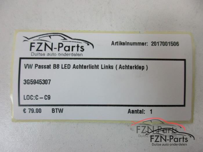 Achterlicht links Volkswagen Passat (22725055)
