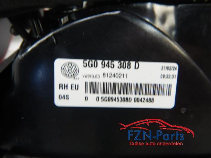 VW Golf 7 R LED Achterlichten Set Smoke 5G
