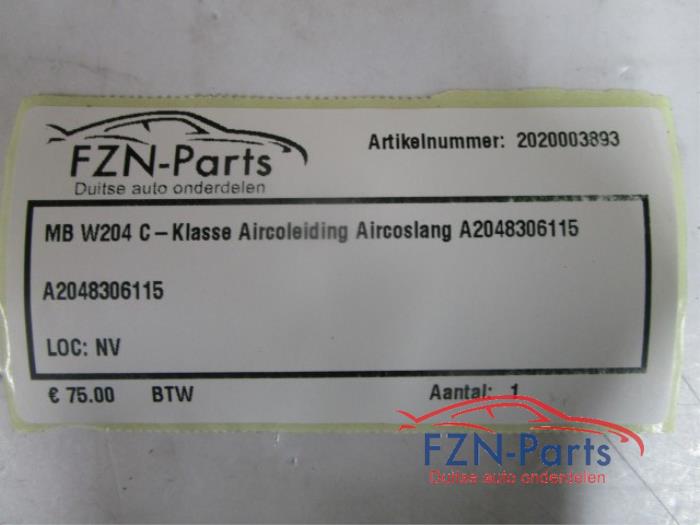 Mercedes-Benz W204 C-Klasse Aircoleiding Aircoslang