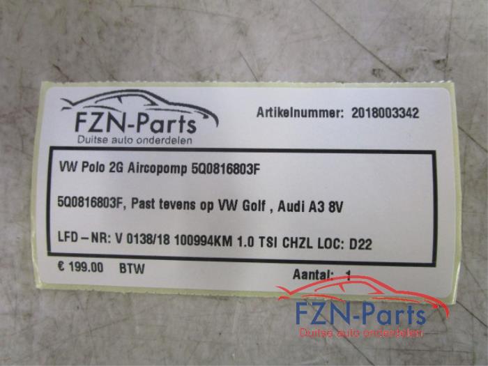 VW Polo 2G Aircopomp