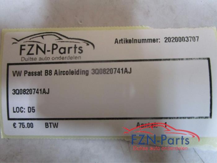 VW Passat B8 Aircoleiding