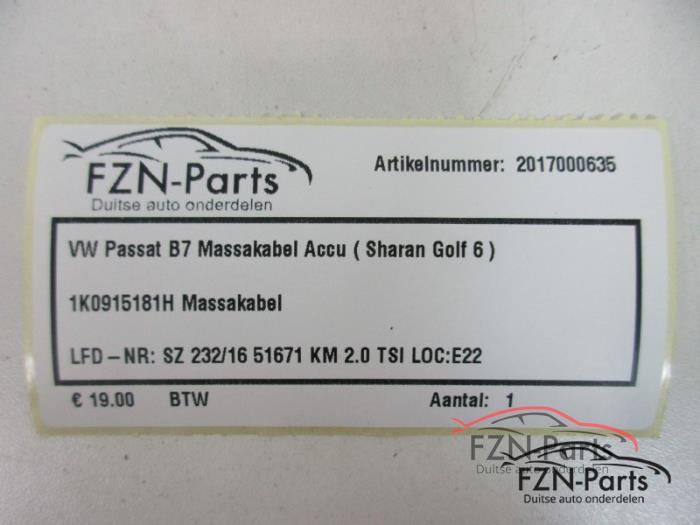 Accu sensor Volkswagen Passat (22739108)