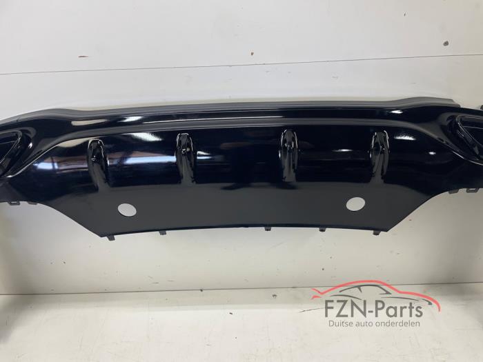 Mercedes-Benz W206 C-Klasse Diffuser AMG-Line Hoogglans Zwart