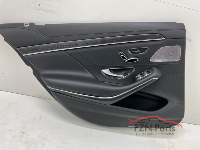 Portierbekleding 4Deurs links-achter Mercedes S-Klasse (22895018)