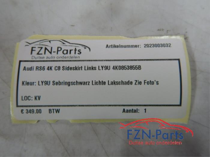 Zijskirt links Audi RS6 (22727648)