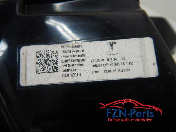 Achterlicht links Tesla Model Y (22724721)