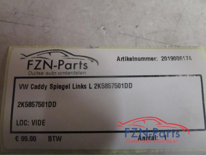 VW Caddy Spiegel Links