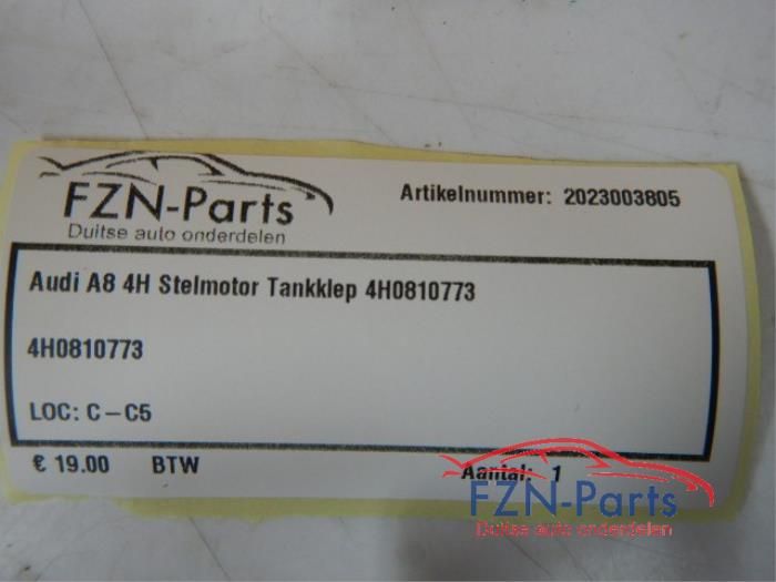 Tankklep Vergrendelingsmotor Audi A8 (22728335)