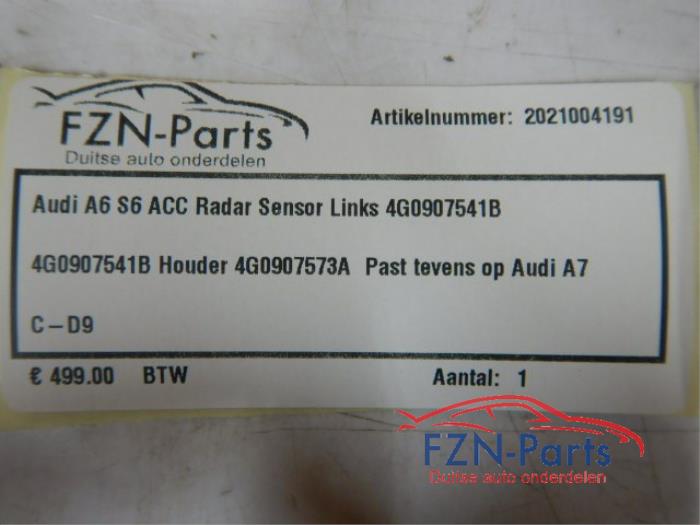 Radar sensor Audi A6 (22738925)