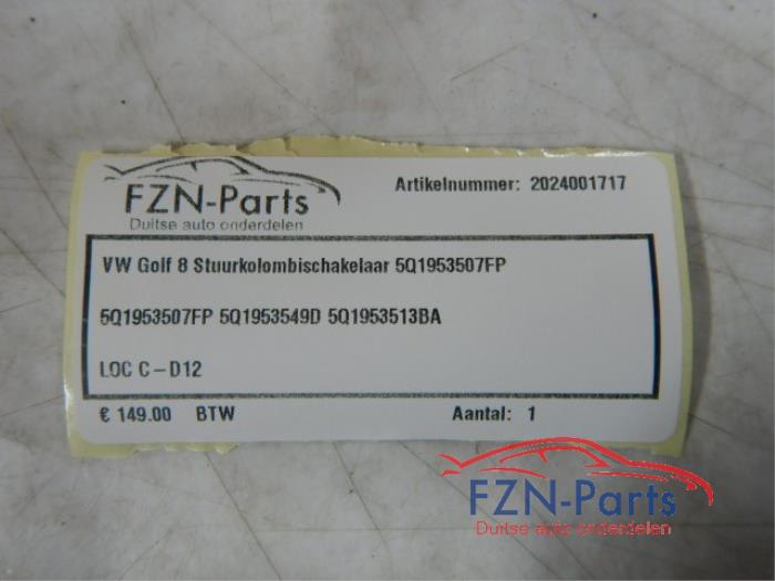 Combischakelaar Stuurkolom Volkswagen Golf (22733298)