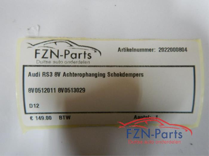 Schokdemper set Audi A3 (22742852)
