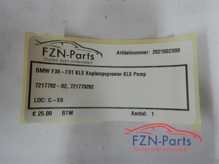 Pomp koplampsproeier Diversen (22738731)