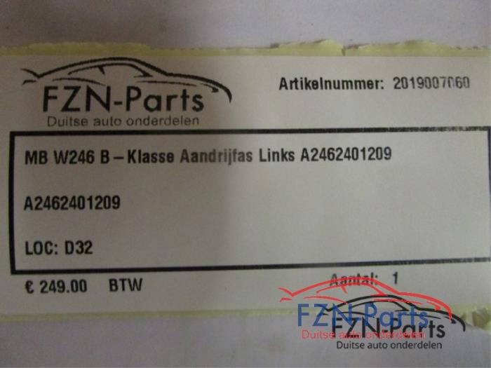 Aandrijfas links-voor Mercedes B-Klasse (22725153)