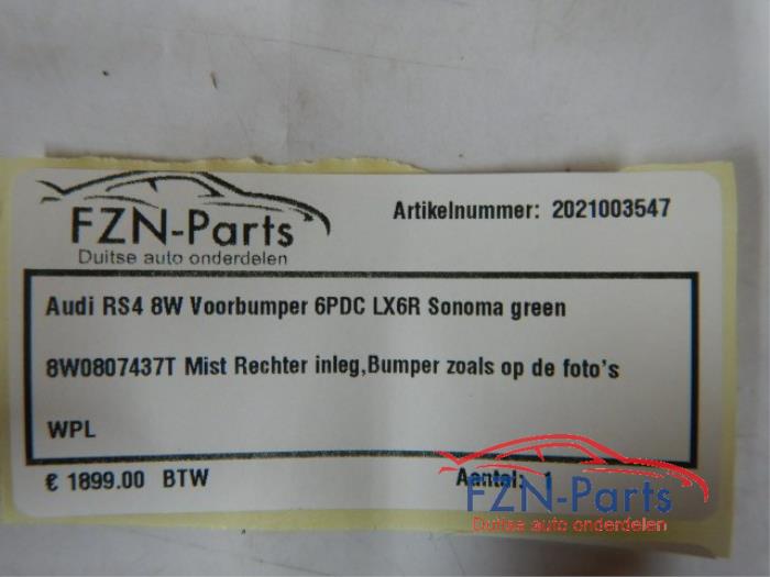 Voorbumper Audi A4 (22721235)