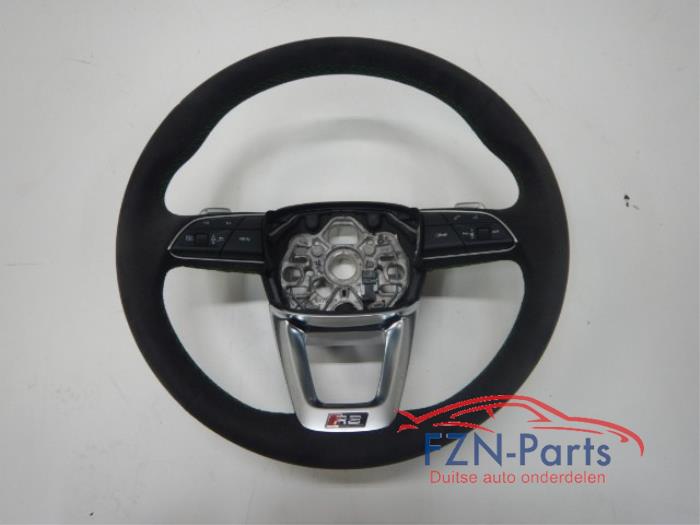 Audi RS3 8Y Stuur Alcantara MF+F1+VIEW Groen stiksel